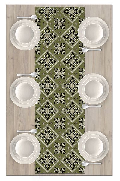 Bertille Home Ramadan Series 140x40 Cm Digital Printed Runner (Ramadan)