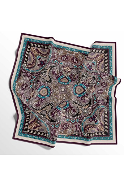 İpekal Шарф з етнічним візерунком з м'якої бавовни - 04478