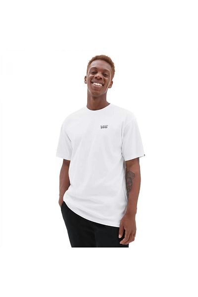 Vans Men's Mini Script Tee-B T-Shirt - VN0A7Y3SWHT1