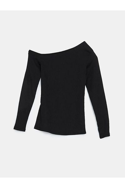 LC Waikiki Γυναικείο κορμάκι LCWAIKIKI Classic Boat Neck
