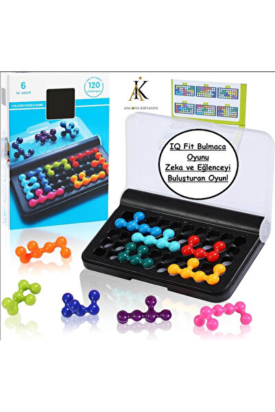 OZCMAX Akıllı Oyunlar - IQ Puzzler IQ Fit, Çocuklar İçinn Bulmaca Oyunları,Be...