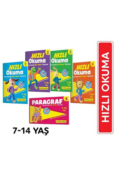 Yükselen Zeka Yayınları Quick Reading - Zero Error System in Exams (7-14 Years)