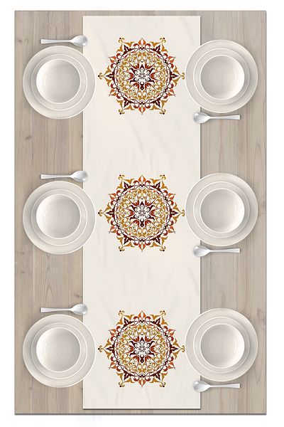 Bertille Home Ramadan Series 140x40 Cm Digital Printed Runner (Ramadan)