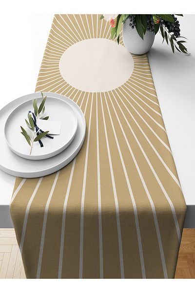 Bertille Home Σειρά Ramadan 140x40 cm Digital Printed Runner (από τη Ραμαζάνι)