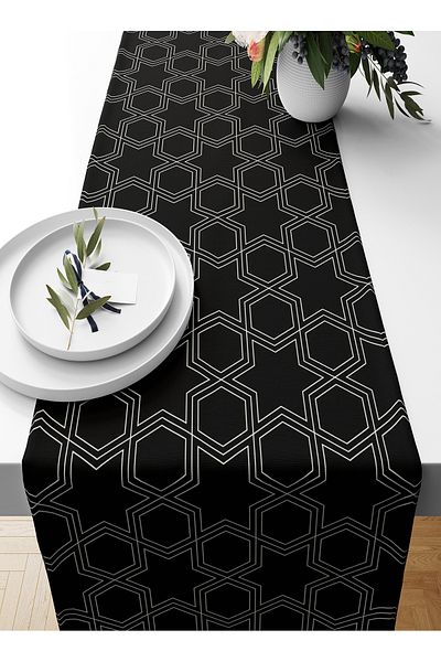 Bertille Home Ramadan Series 140x40 Cm Digital Printed Runner (Ramadan)
