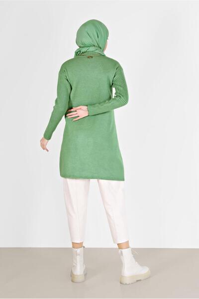 Alvina POCKET DETAIL SLIT TRICOT TUNIC 42058