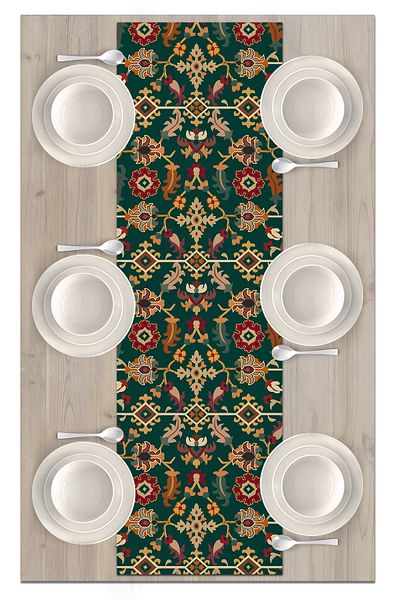 Bertille Home Ramadan Series 140x40 Cm Digital Printed Runner (Ramadan)