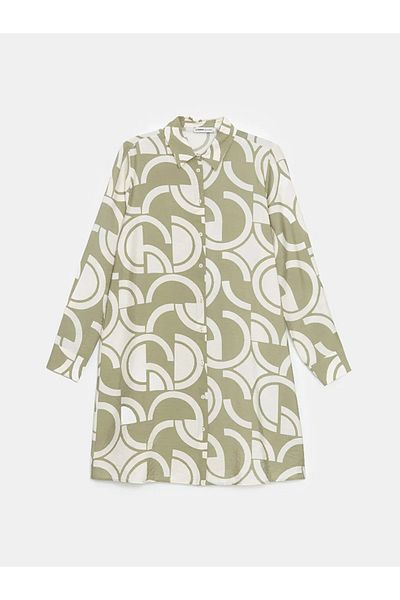 LC Waikiki Classic Patterned Women's Shirt Tunic