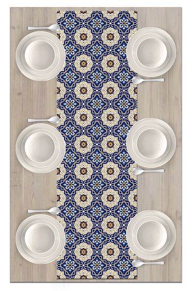 Bertille Home Ramadan Series 140x40 Cm Digital Printed Runner (Ramadan)