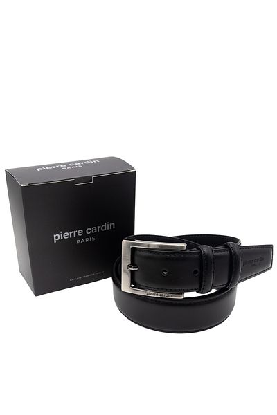 Pierre Cardin Pc-2009P05 Model Black Leather Men's Belt
