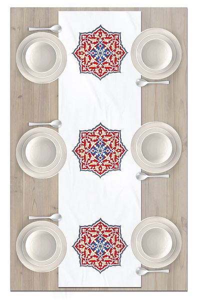 Bertille Home Σειρά Ramadan 140x40 cm Digital Printed Runner (από τη Ραμαζάνι)