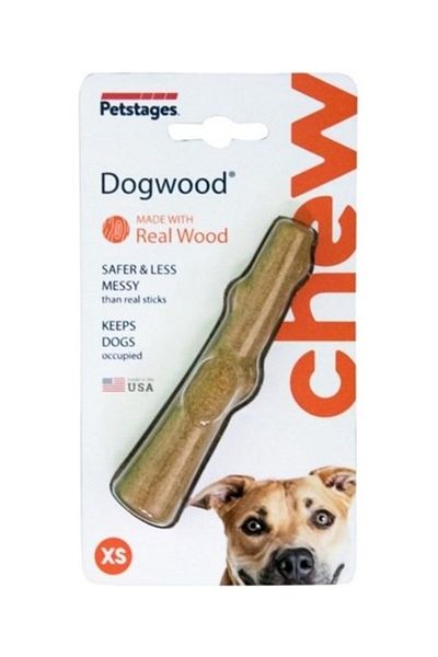 PetStages Durable Stick-Petite Never Ending Bone Dog Toy Teether