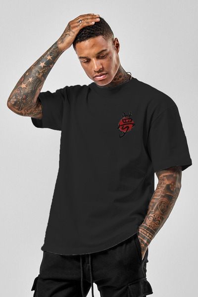 donamod Μπλουζάκι Oversize Japan Mood Dream Printed