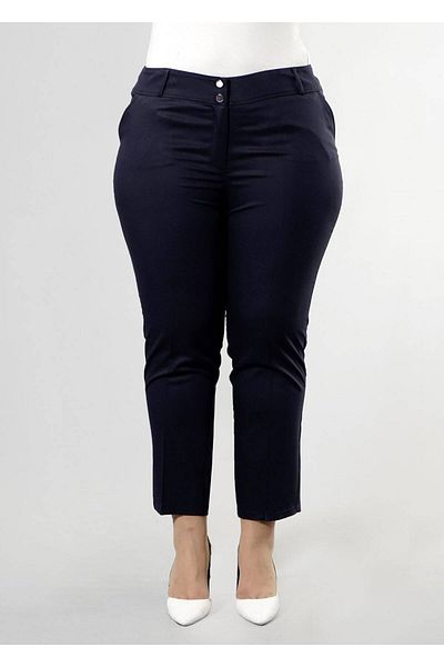 TRENDTESETTÜR Women's Navy Blue T 7976 New Nice Pants