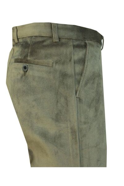 Rewoly Зелені оксамитові класичні чоловічі штани