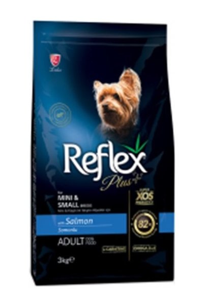 Reflex Plus Somonlu Mini ve Küçük Irk Yetişkin Köpek Maması 3 kg CB10790