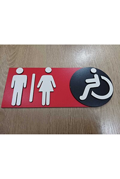 Şirin Lazer Bay Engelled Wc Diversion Sign