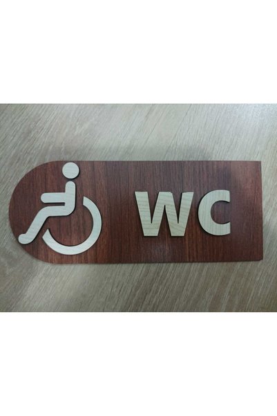 Şirin Lazer DISABLED WC SIGNAGE