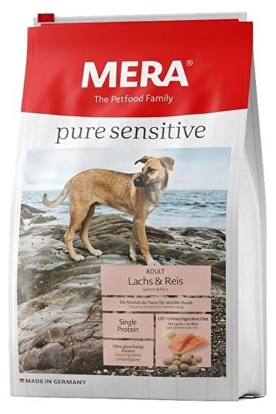 Mera Pure Sensitive Tahılsız Somonlu Pirinçli Yetişkin Köpek Maması 12.5 kg