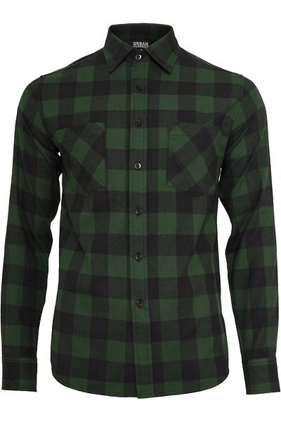 Urban Classics Kariertes Flanellhemd
