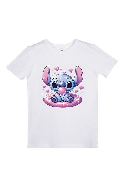 EZ Design Tricou pentru copii imprimat cu design Stitch
