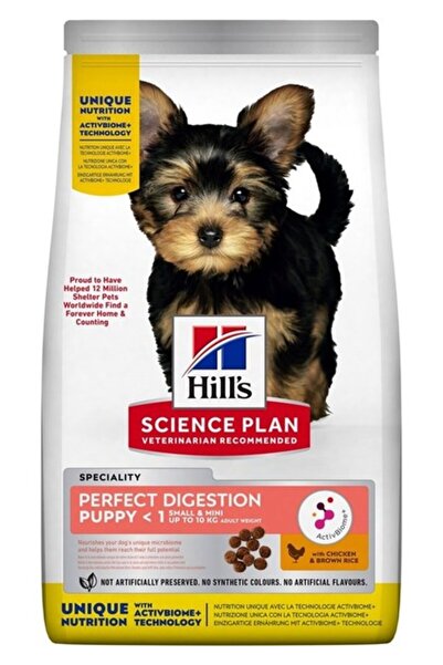 Hill's Hills Sp Puppy Small & Mini Perfect Digestion Sindirim Düzenleyici Yav...