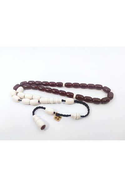 İskeçe Exclusive Junaid Hasan Master - 12 Layers Stringed Ancient Artifacts, Tightening Amber Certified 6844