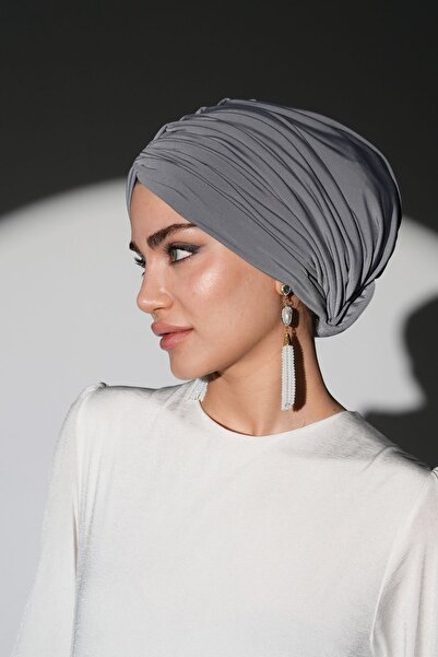 Ambargo Silk Sandy Fabric - Hijab Bonnet, Cotton Combed Cotton Lining and Lycra Fully Padded