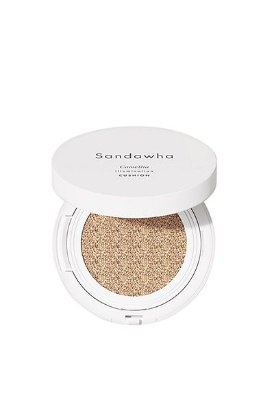 SANDAWHA Camellia 15 g (01) - Satin Finish Cushion Foundation Spf 25/Pa Brightening Illumination Cushion