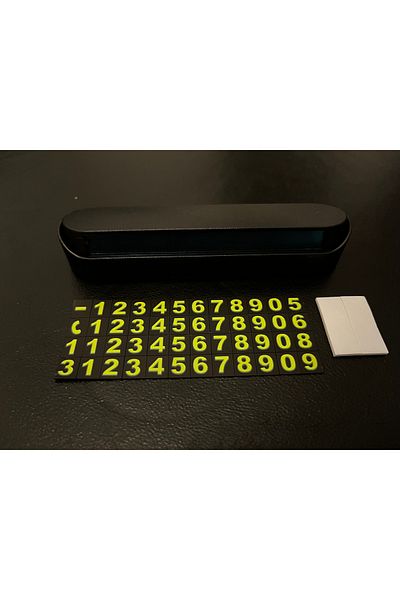 Carub Car Parking Numberer Phosphorescent Br4620616