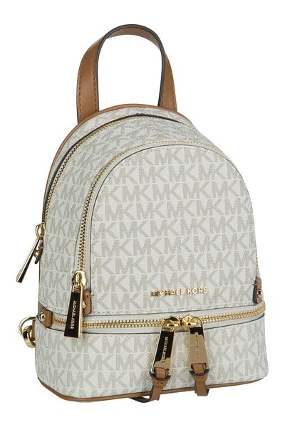 Michael Kors Rucksack / Daypack Rhea Zip XS Messenger Rucksack MK Signature