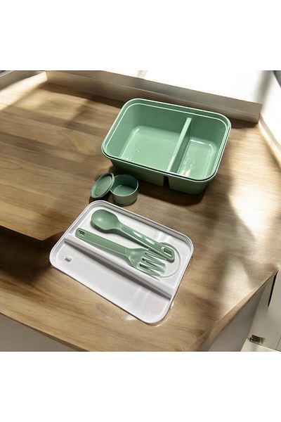 HOBBY LİFE Hobby Life Lunch Box Compartmented Sauce Bowl Nutrition Container 920 ml
