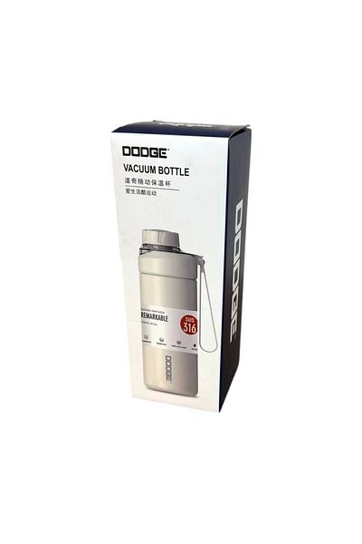 DODGE Db-23692 Fit Screw Cap Steel Thermos Flask 660 ml