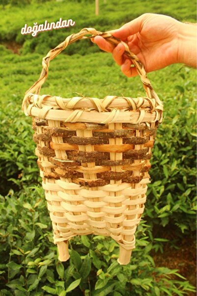 doğalından EL ÖRMESİ SEPET