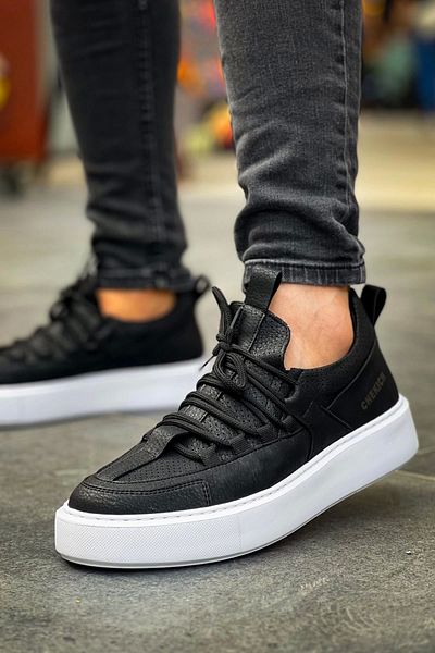 Chekich Saturn Ch159 Cbt Men's Black Shoes - Kömen