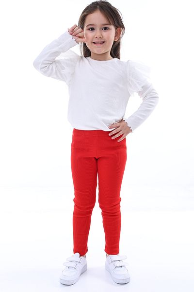 Kyex Girl's Cotton Lycra Camisole Seasonal Leggings