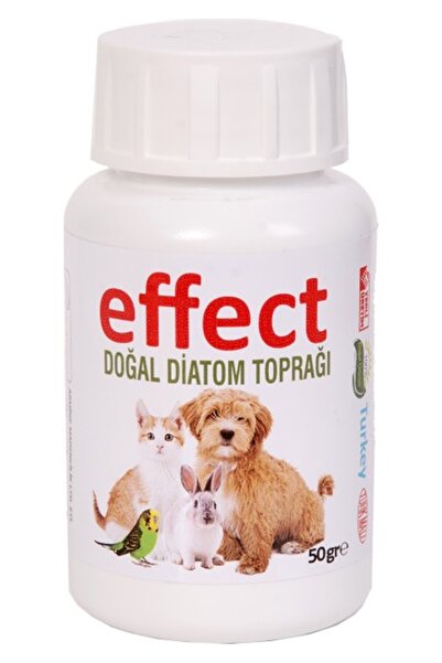 Genel Markalar -50 Köpeklerde Bit Pire Kene Önleyen Saf Doğal Diatom Toprak 50 gr Di-Ar Ultra Eddt-50