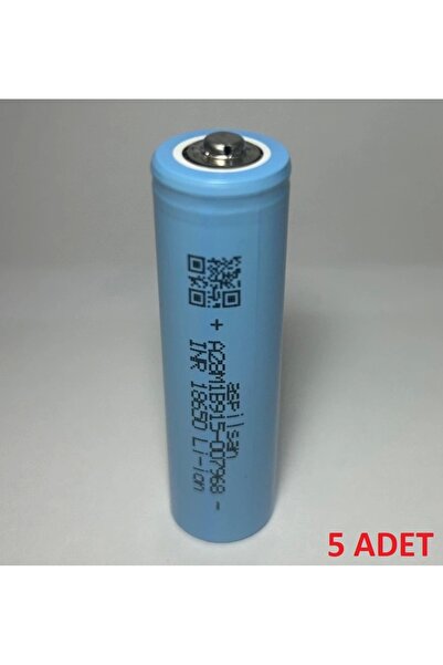 ASPİLSAN Aspilsan Başlı 18650 Li-Ion Pil 3.7V 2900mAh INR18650A28 - 5 Adet