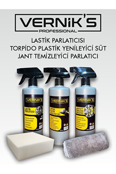 OTO BAKIM SETİ PRO  3 LÜ 750 ML