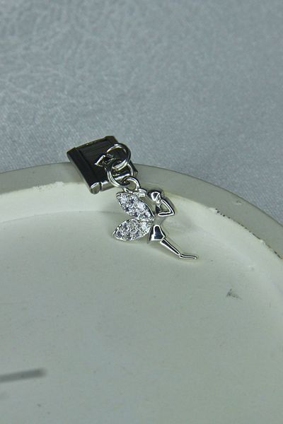 Sumen Butik Steel Italian Bracelet Charm, Charm