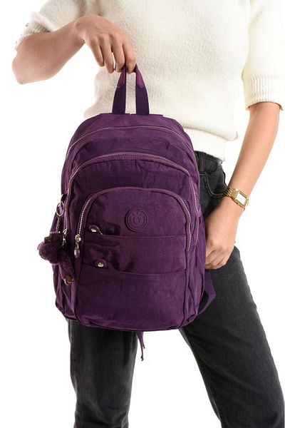 Baginn Women's Backpack Multi-Pocket 30*25 cm Lightweight Clinker Cloth Sports Travel Bag Water Repellent Cloth