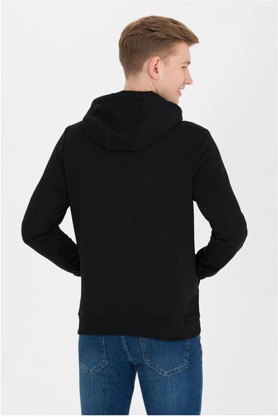 U.S. Polo Assn. Woven Hooded Black Wseat