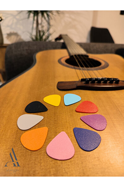 miletus Gitar Penası 9'lu Set Mat Pena