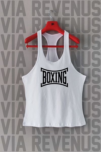 Vordevia Μποξ Εκτυπωμένο Tank Top Sports Singlet