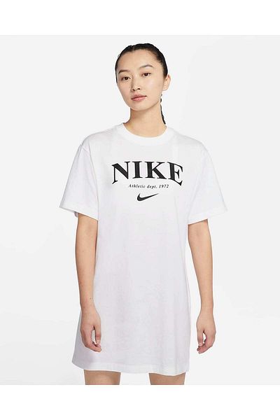 Nike White Women Dress