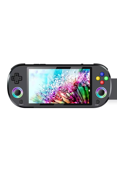 M22 Pro Retro Oyun Konsolu 5.0 ''IPS Ekran Dahili 20000+ Oyun Emülatörleri RGB LED Joystick