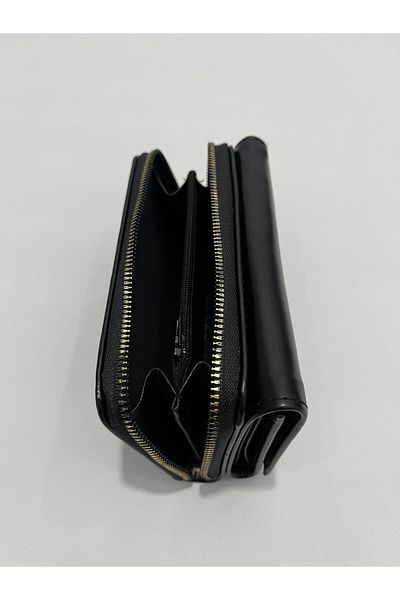 SHIKIRTI Large Size Women's Wallet with Zipper Closure and Card Holder Section