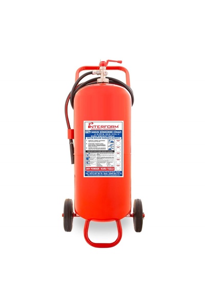 İNTERFORM 25 kg ABC KURU KİMYEVİ TOZLU YANGIN SÖNDÜRME CİHAZI