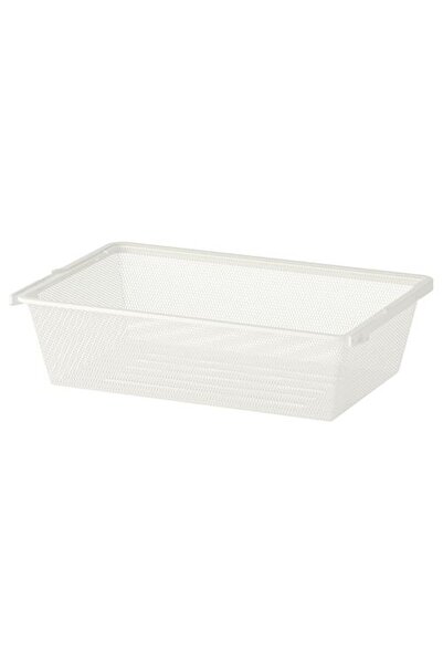 IKEA tel sepet, beyaz, 60x40x15 cm