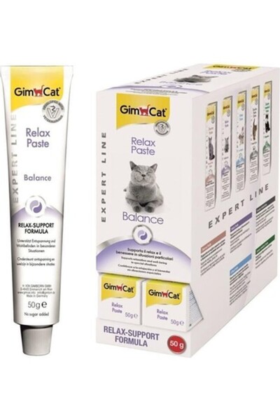 Gimcat Relax Paste Sakinleştirici Özellikli Macun 2 Adet 50gr